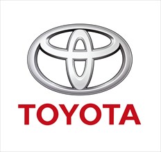 Logo of the car brand Toyota
