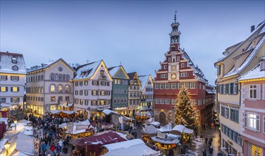 Medieval Christmas market in Esslingen near Stuttgart