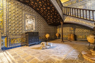 Interior of the Palace and Museum Palacio de la Condesa de Lebrija in Seville