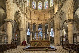 Interior of the Church of Saint-Nicolas