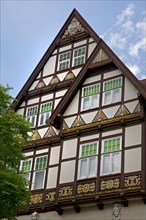 Historic half-timbered house in the old town
