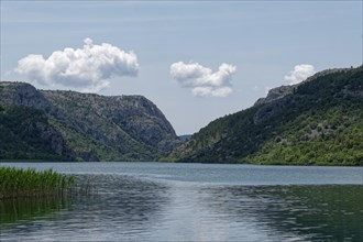 Lake Krka and the Dinara Mountains