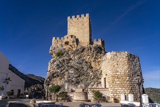 The Moorish castle in Zuheros