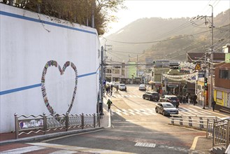 Street art at a crossroads