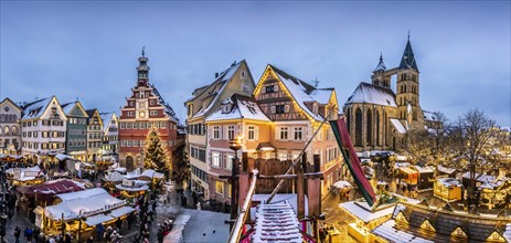 Medieval Christmas market in Esslingen near Stuttgart