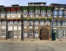 Half-timbered houses in Tiedexer Strasse