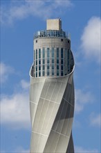 Visitors' terrace at the Thyssenkrupp TK lift test tower 242m built 2017