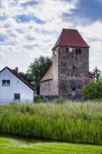 Garzin village church