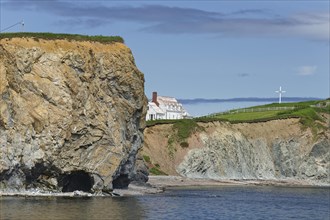 House on cliffs