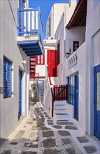 Classic and traditional narrow streets