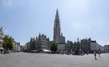 Grote Markt with Brabo Fountain