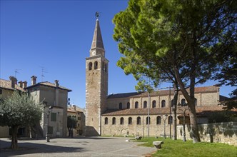 Campo Patriarca Elia with Basilica of Sant Eufemia
