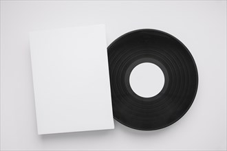 Vinyl mockup with sheet
