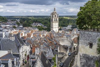 Tour Saint-Antoine and the roofs of Loches