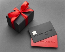 Cyber monday sale credit cards gift box
