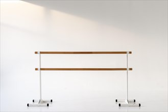 Professional ballet studio handrail