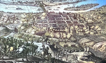 Siege of Frankfurt an der Oder by Adolf Gustav from 27 March to 3 April 1631
