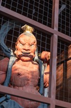 Nio guardian statue at the Niomon Gate of Kotokuin Temple