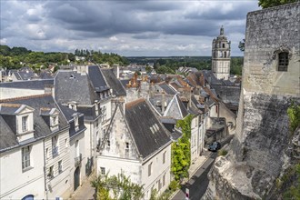Tour Saint-Antoine and the roofs of Loches