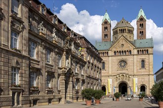 The Kaiserdom zu Speyer also called Speyerer Dom or Domkirche St Maria und St Stephan