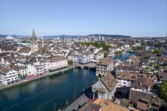 City view with Limmat