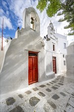 White Cycladic church