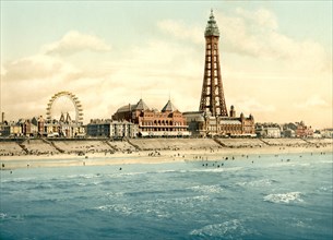 The tower in Blackpool