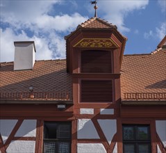 Historic roof elevator bay