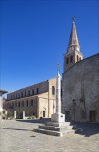 Monument Croce Del Patriarcato Gradese with Basilica di Sant Eufemia