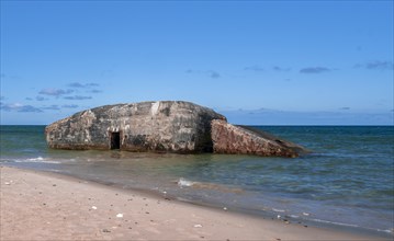 Bunkers on the beach