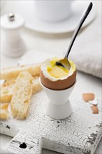 Boiled egg cutting board
