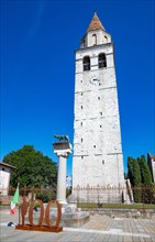 Church tower of the Basilica of Santa Maria Assunta of Aquileia