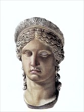 Marble head of Hera