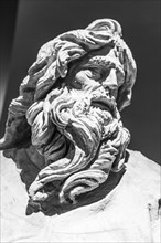 Head of an apostle sculpture