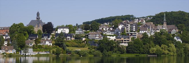 City view with town hall and Harkortsee