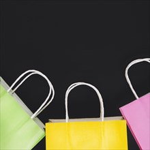 Three shopping bags
