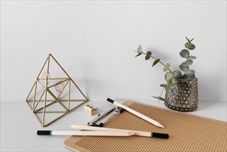 Natural material stationery assortment