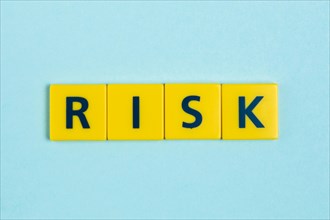 Risk word scrabble tiles