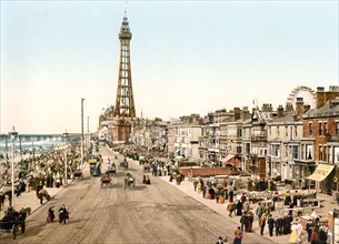 The tower in Blackpool