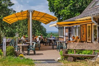 Sun terrace of the Hoepenidyll cafe
