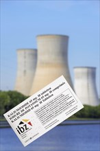 Tihange nuclear power plant and iodide tablets to protect Belgian residents from radioactive fall-out in the event of an accident or leak in Belgium