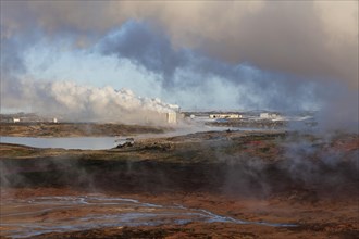 Reykjanes geothermal power plant