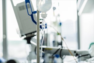 Infusion of a patient in a hospital