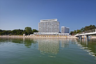 Hotel Bellevue along the Baltic Sea at Timmendorfer Strand