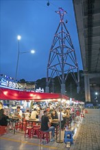 Nangman Pocha night market under Dolsan Bridge