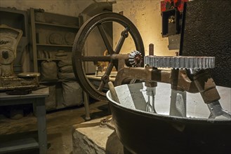 Kneading machine in bakery of the Fort de Loncin