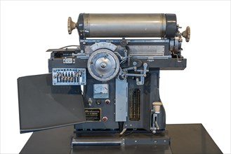 Mid 20th century photo-typesetting machine