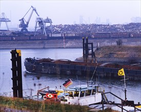 Duisburg inland port 80s Duisburg