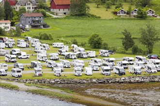 Campsite by the Geirangerfjord