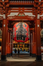 Large Chochin Lantern at the Hozomon Gate of Senso-ji